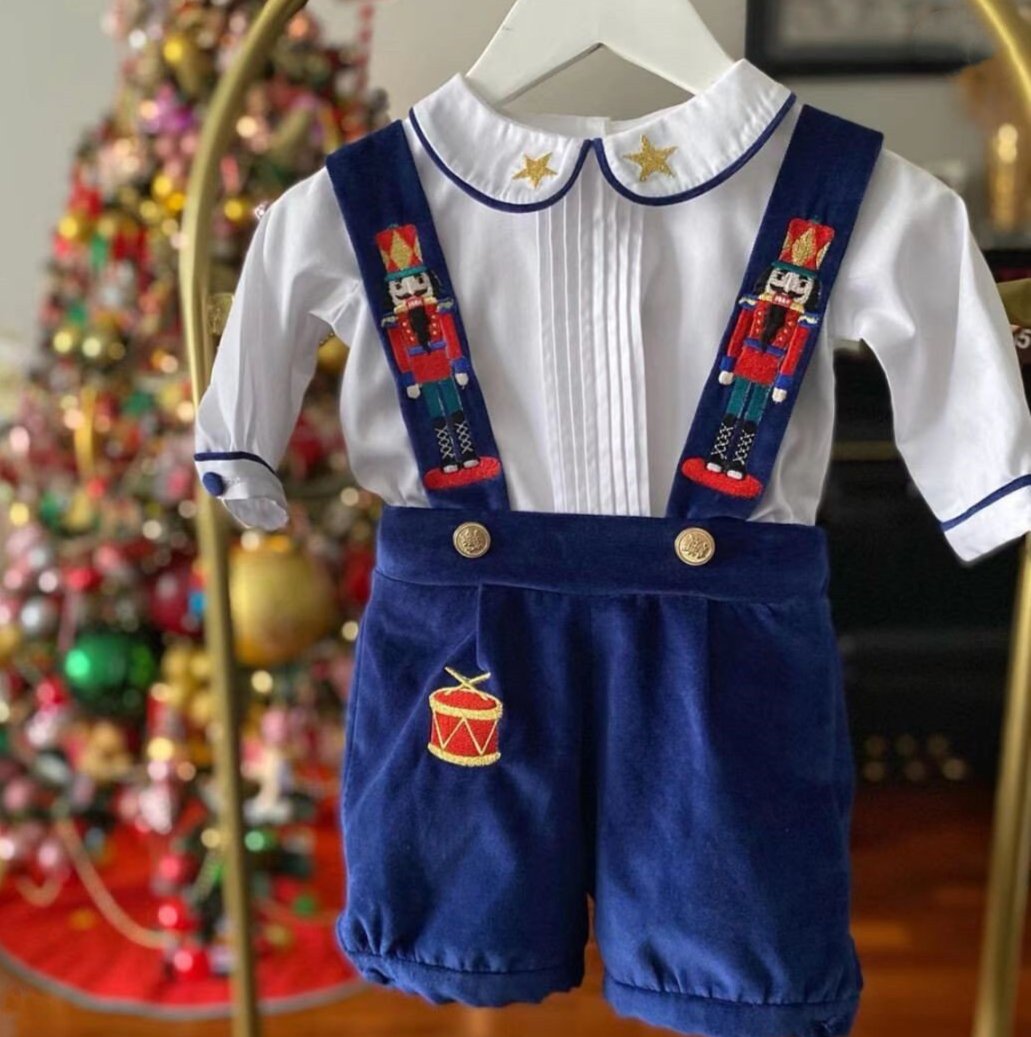 Baby boy spanish christmas outfit fashion